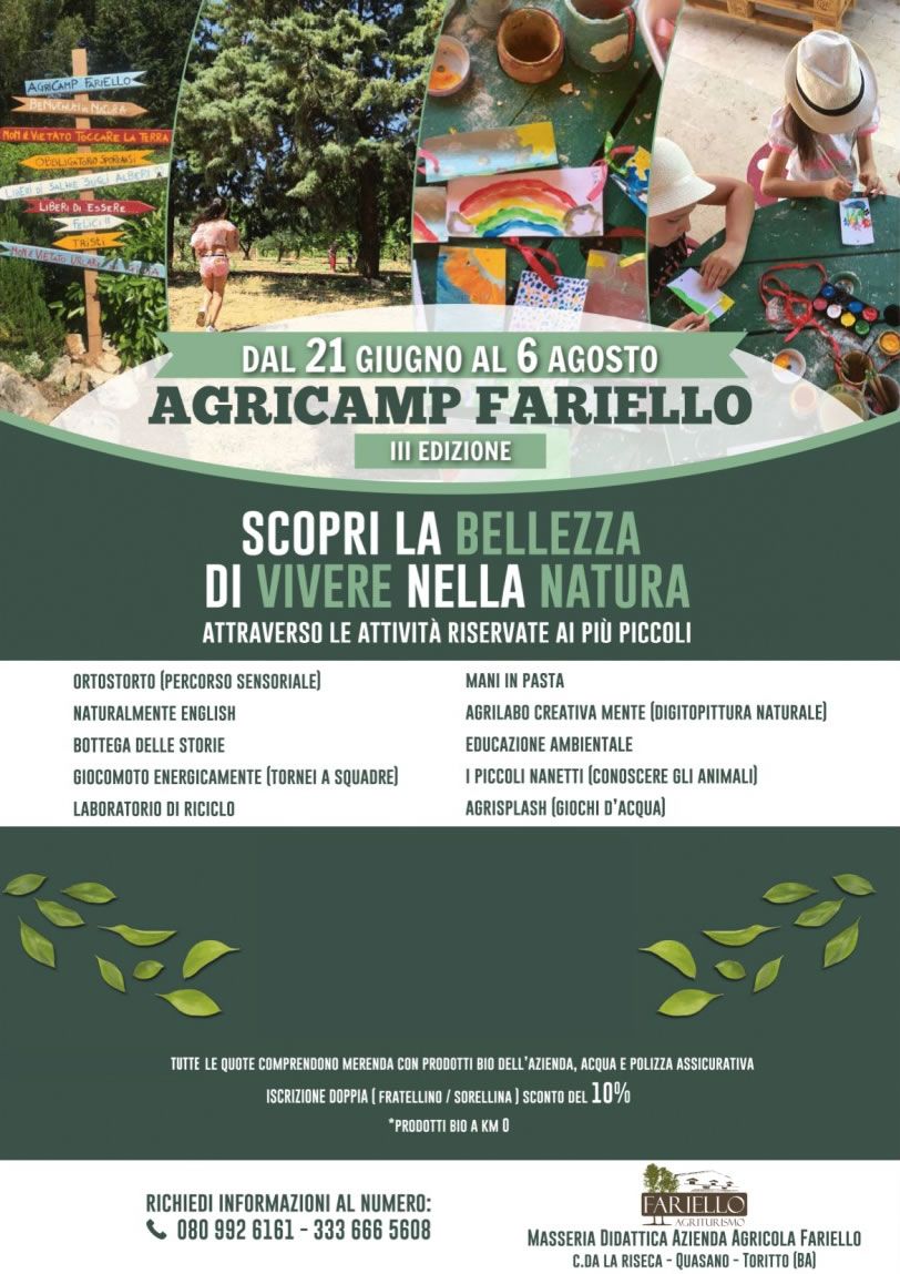 Agricamp Fariello 2021