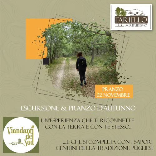 Pranzo del 2 novembre con escursione