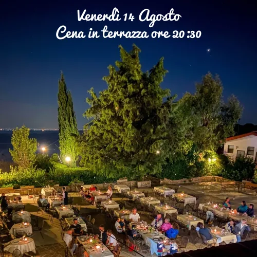 cena 14 Agosto 2026