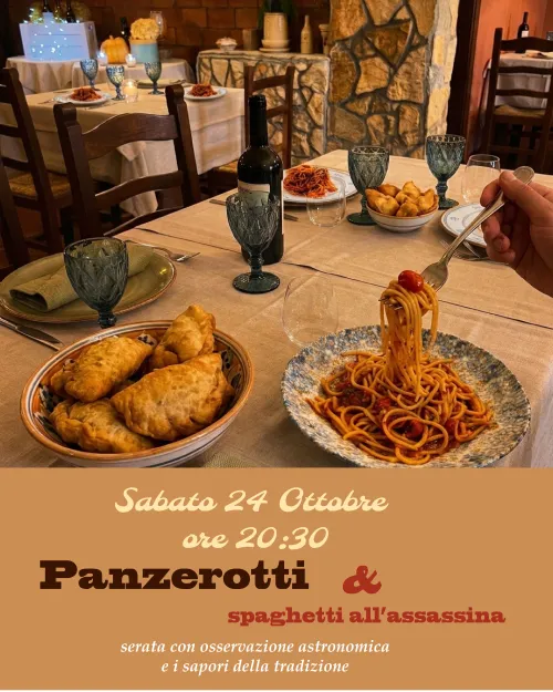Saturday, October 24th – Panzerotti & Spaghetti all’Assassina