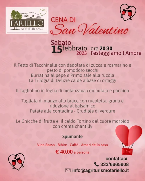 Festeggiamo l'Amore ore 20:30